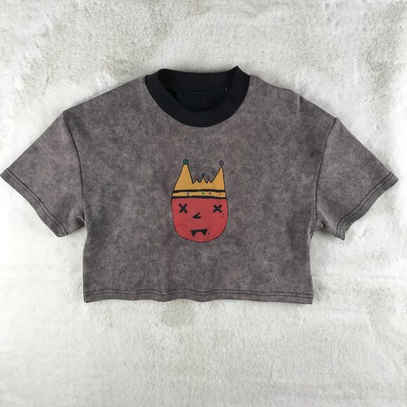 Reversible Cropped T-shirt TUPAC - Picture 3 of 8